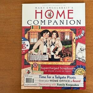Mary Engelbreit Home Companion Magazine & Ann Estelle Paper Doll Oct/Nov 1998